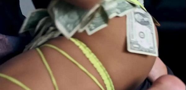  Hot stripper handles fucks for cash